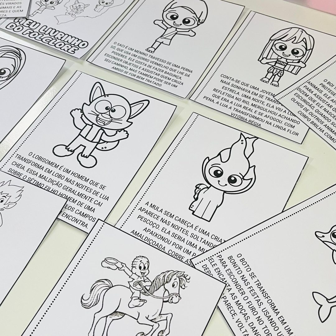 🎨✨ MEU LIVRINHO DO FOLCLORE + outro de brinde✨🎨