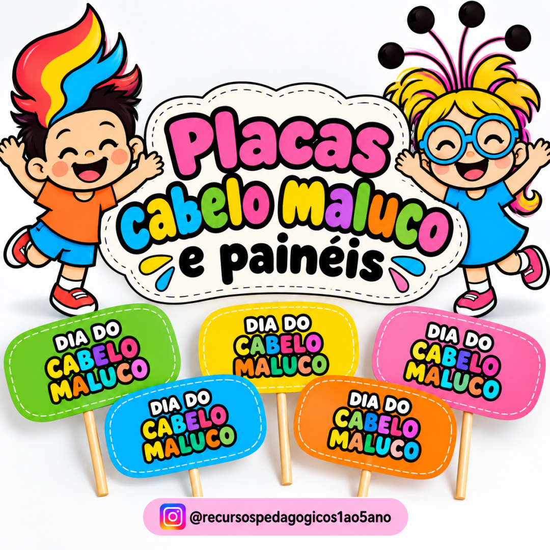 capa cabelo maluco