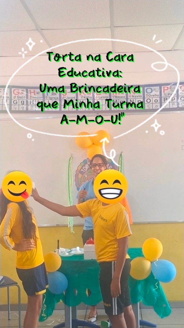 ✨🎉 TORTA NA CARA – Diversão garantida