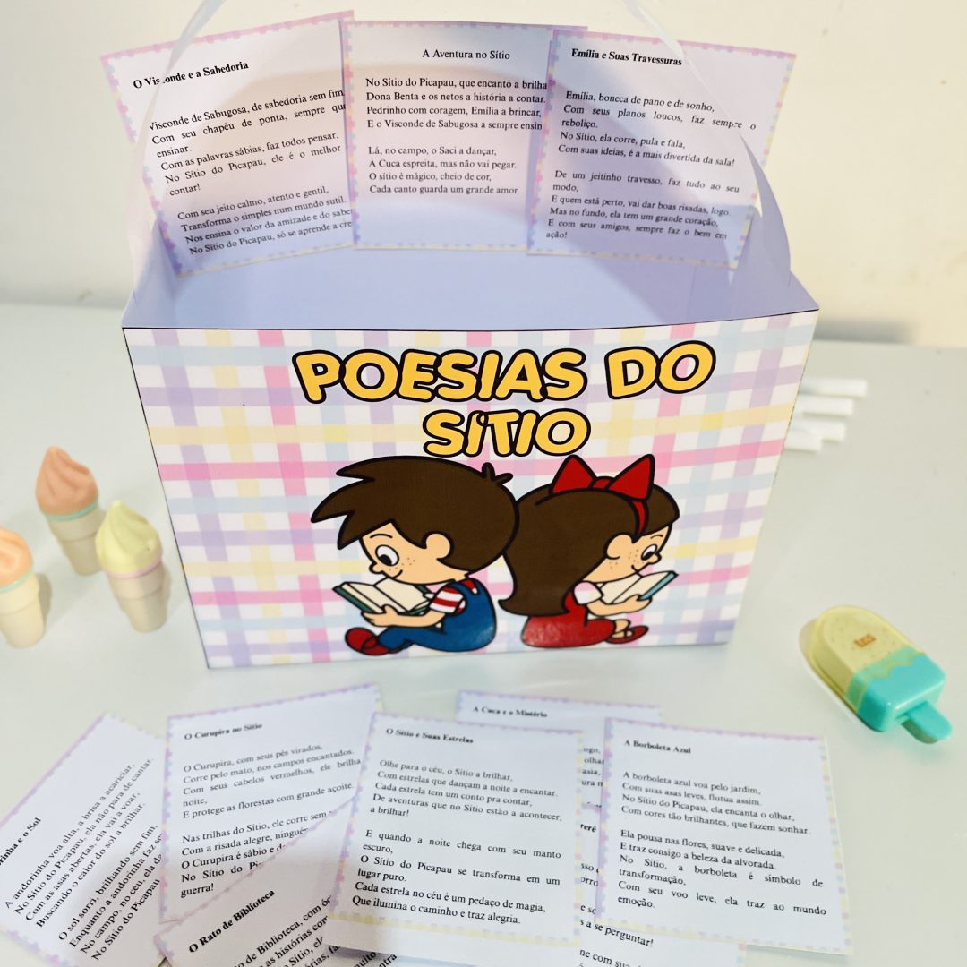 📚✨ Poesias do Sítio – Atividade de leitura e poesia