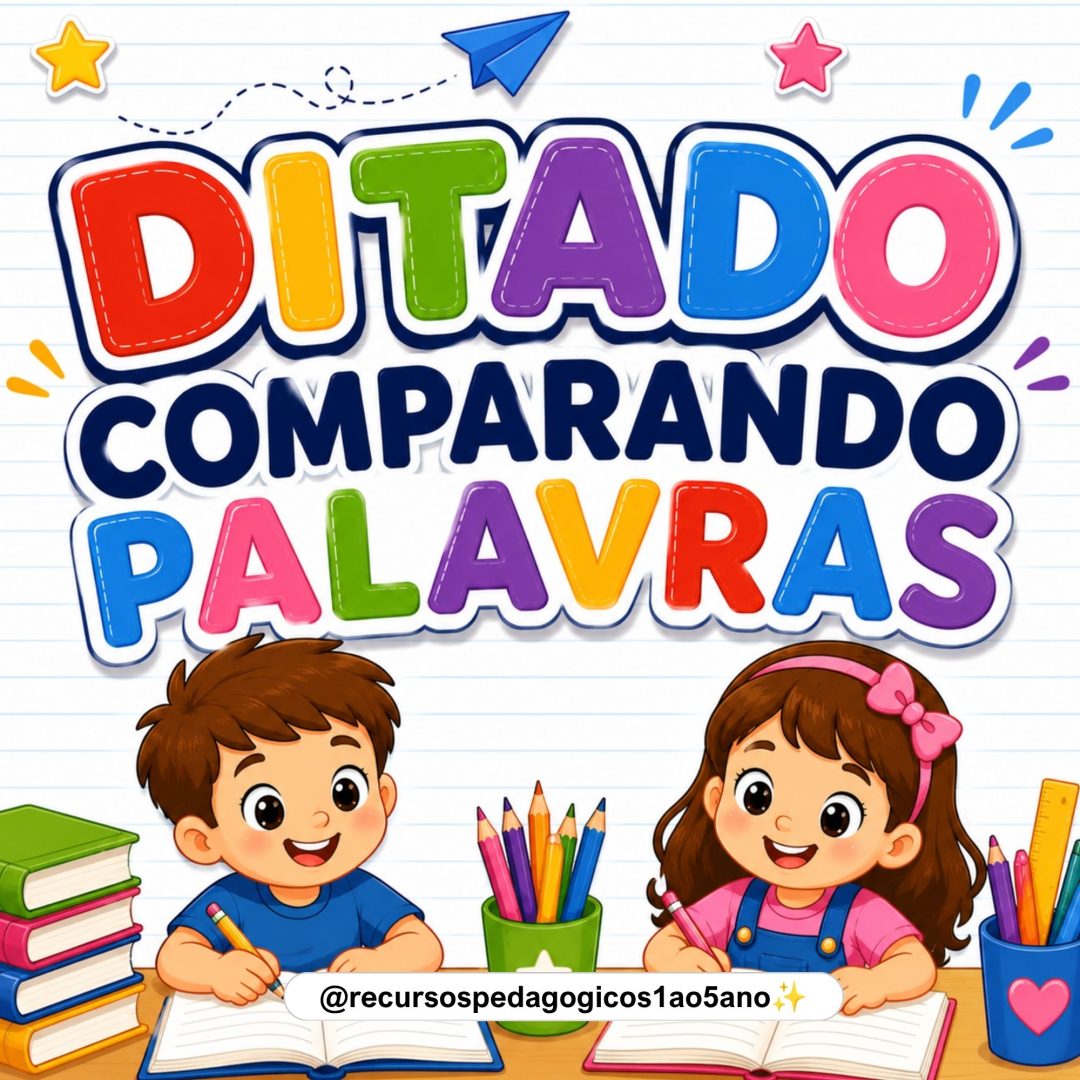ditado comparando palavras