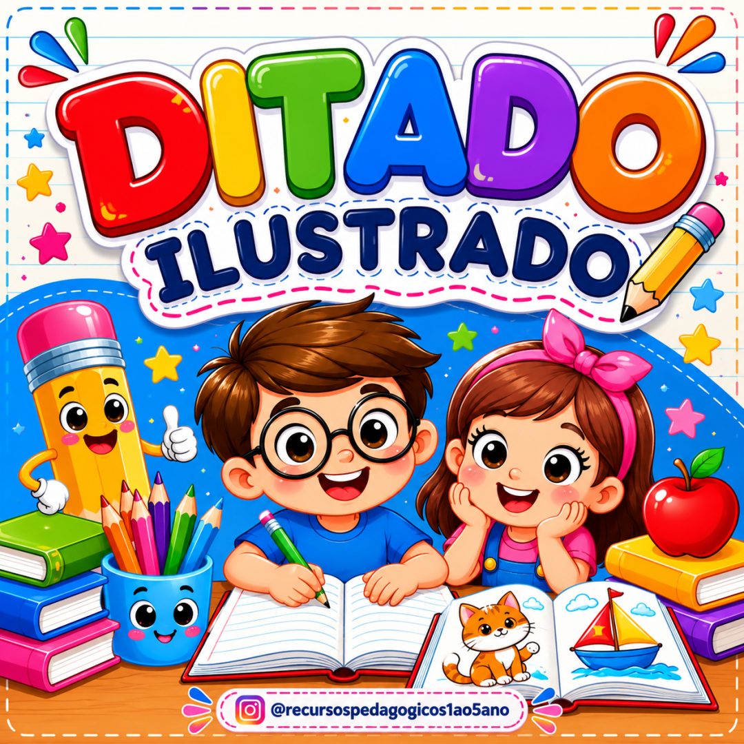 CAPA ditado ilustrado