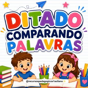 ditado comparando palavras