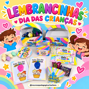 Lembrancinhas Coloridas para o Dia das Crianças