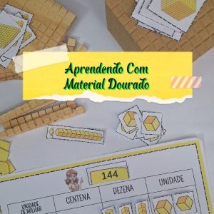 Material dourado - Sistema de numeração